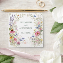 Wedding/Anniversary Wildflower Seed Packet Favour