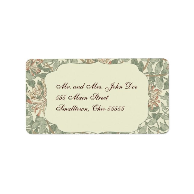Wedding Antique Address Labels (Front)