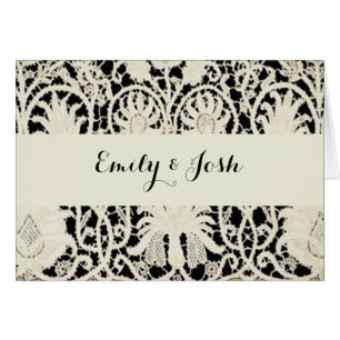 Wedding Antique Lace Linen White Classic Pretty