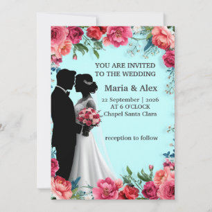 ✨ Wedding Art Invite For Bride Celebration ✨