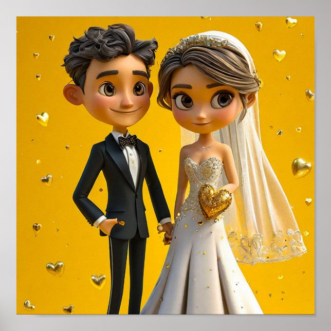 Wedding Art Poster (Front)