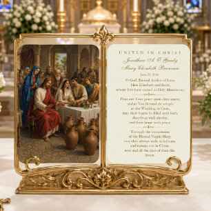 Wedding at Cana Catholic Marriage Prayer Favour Ca