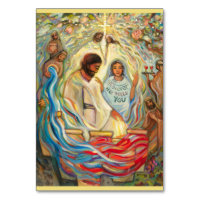 Wedding at Cana Prayer Card, John 2