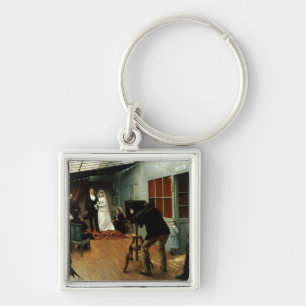 Wedding at the Photographer's, 1878-9 Key Ring