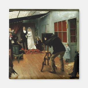 Wedding at the Photographer's, 1878-9 Magnet