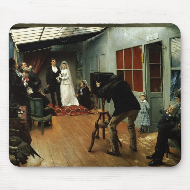 Wedding at the Photographer's, 1878-9 Mouse Mat (Front)