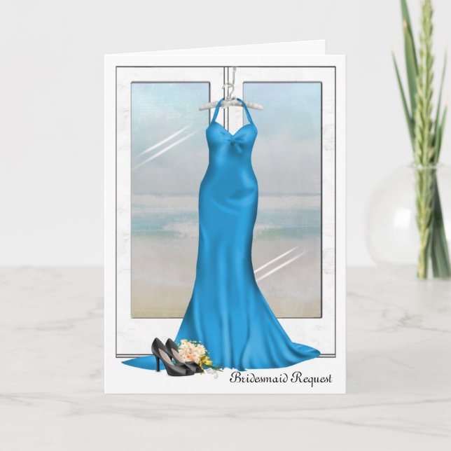 Wedding Attendant Request Invitation (Front)