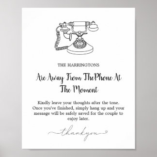 Wedding Audio Guestbook Sign Template,