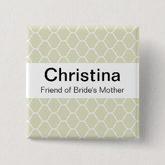 Wedding Badge (large sans serif)