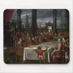 Wedding banquet mouse mat