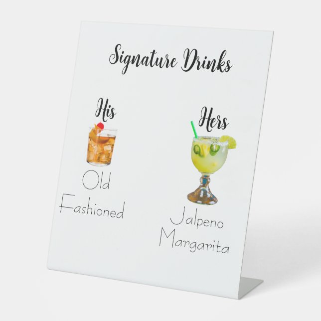 Wedding Bar Sign (Front)