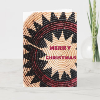 Wedding Basket Greeting Holiday Card