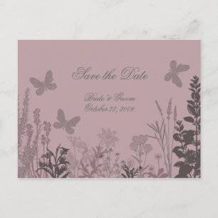 Wedding Belle Save the Date Postcard
