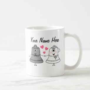 Wedding Bells Custom Mug Cute Funny Gift