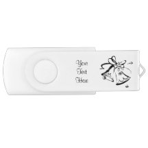 Wedding Bells Customisable USB Flash Drive