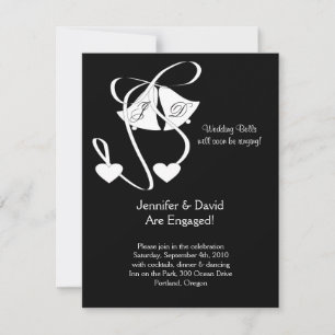 Wedding Bells Engagement Invitation