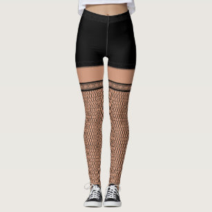 socks with fishnet tights