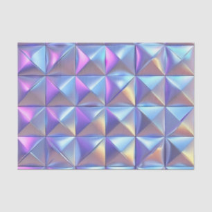 Wedding Birthday Decoupage Iridescent Geometric Tissue Paper