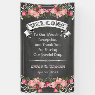 wedding blackboard banner,chalkboard wedding sign