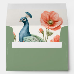 Wedding Botanical Vintage Elegant Mailing Envelope