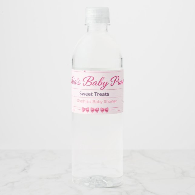 Wedding Bottle Labels | Private Label Water Bottle (Front)