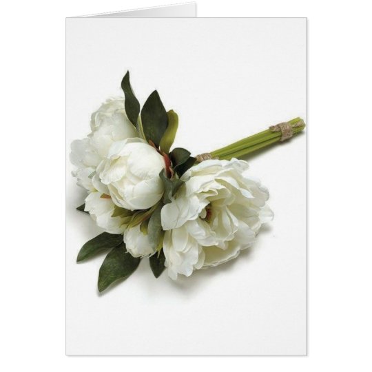Wedding Bouquet Card