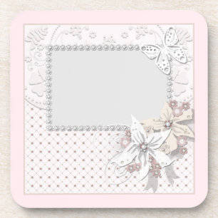 Wedding bouquet coaster