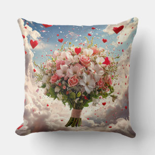 Wedding bouquet cushion