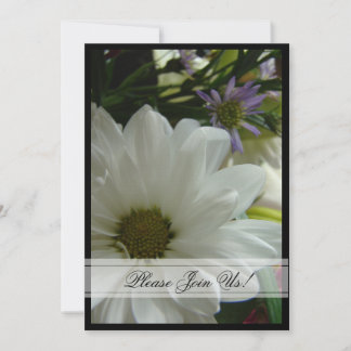 Wedding Bouquet Invitation