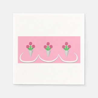 Wedding Bouquet Napkin