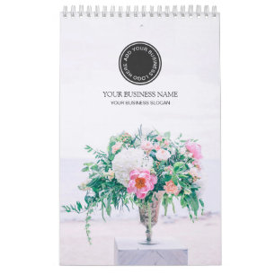Wedding Bouquets & Flowers 2025 Business Calendar
