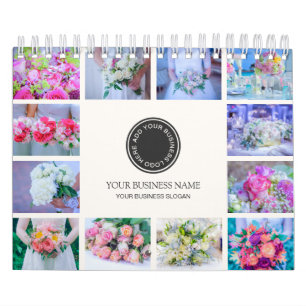 Wedding Bouquets & Flowers 2025 Business Calendar