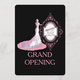 WEDDING BOUTIQUE ~ Invitation Card