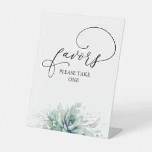 Wedding / Bridal Shower / Birthday Favours Sign