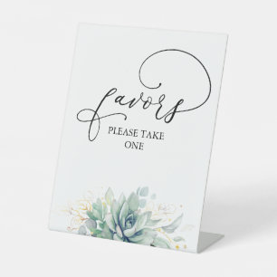 Wedding / Bridal Shower / Birthday Favours Sign