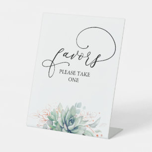 Wedding / Bridal Shower / Birthday Favours Sign