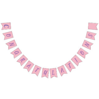 WEDDING/BRIDAL SHOWER BUNTING BANNER DECOR