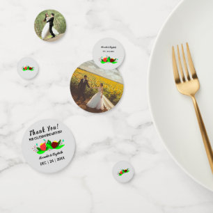 Wedding Bridal Shower Confetti Love Bird