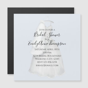 wedding Bridal Shower Pretty Custom Magnet