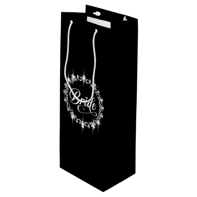 Wedding Bride Gift Bag (Front Angled)