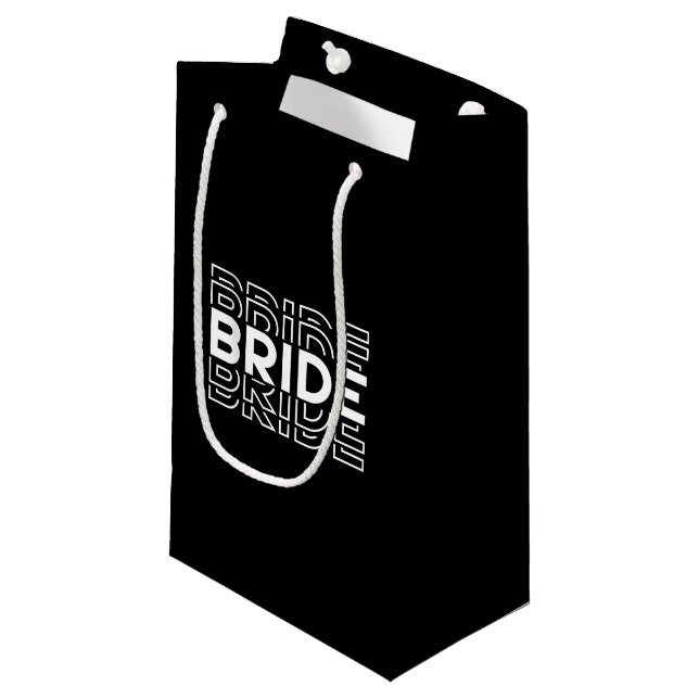 Wedding Bride Gift Bag (Front Angled)