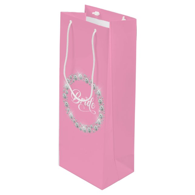 Wedding Bride Gift Bag (Front Angled)