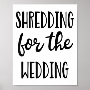 Wedding Bride Groom Gym Training Workout _1 Poster
