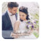 Wedding Bride Groom Photo Thank You Stickers Rd