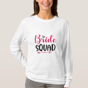 Wedding Bride Squad T-Shirt