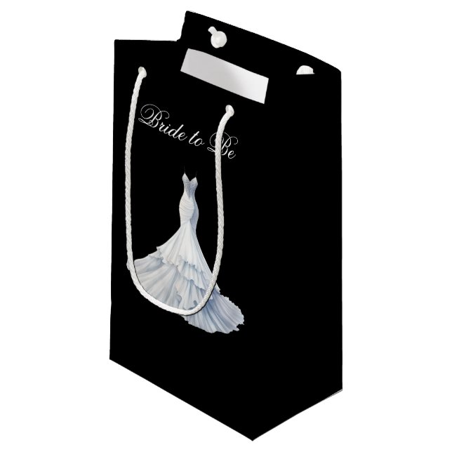 Wedding Bride to Be Gift Bag (Front Angled)