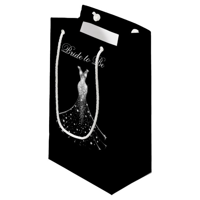 Wedding Bride to Be Gift Bag (Front Angled)
