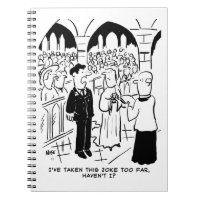Wedding - Bridegroom Practical Joke Cartoon