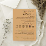 Wedding Burly Wood Sand Finer Details Invitation<br><div class="desc">Wedding Burly Wood Sand Finer Details</div>
