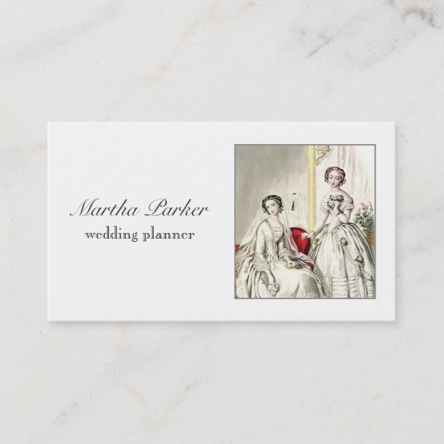 Wedding Business Card (Front)
